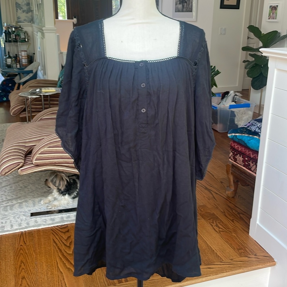 Gauzy Black Women’s Boho Dress Size Med. Very Cute from Urban Outfitters.
